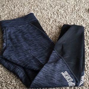 Pink by Victoria secret sport pants, reversible